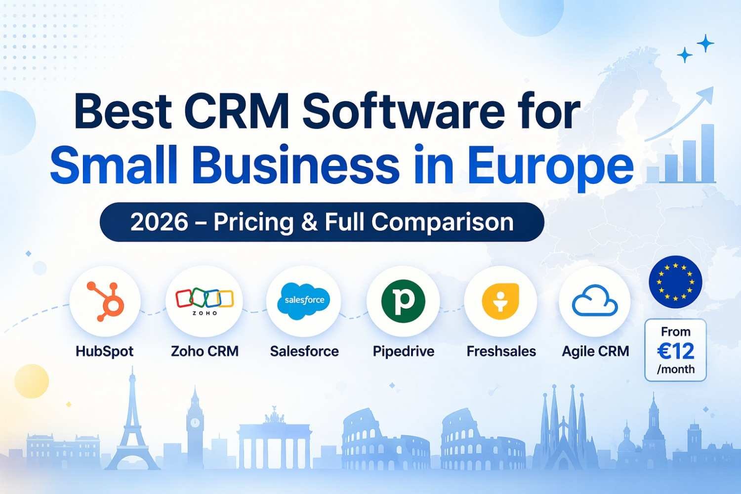 Best CRM Software for Small Business in Europe (2026 – Pricing & Full Comparison)